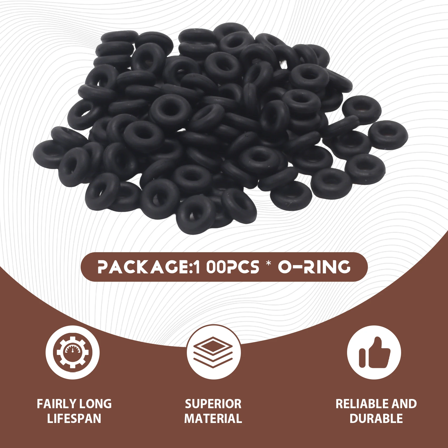 ABPF 100pcs Karet Pengikat Pan - Carp Fishing Tackle ulasan dan harga