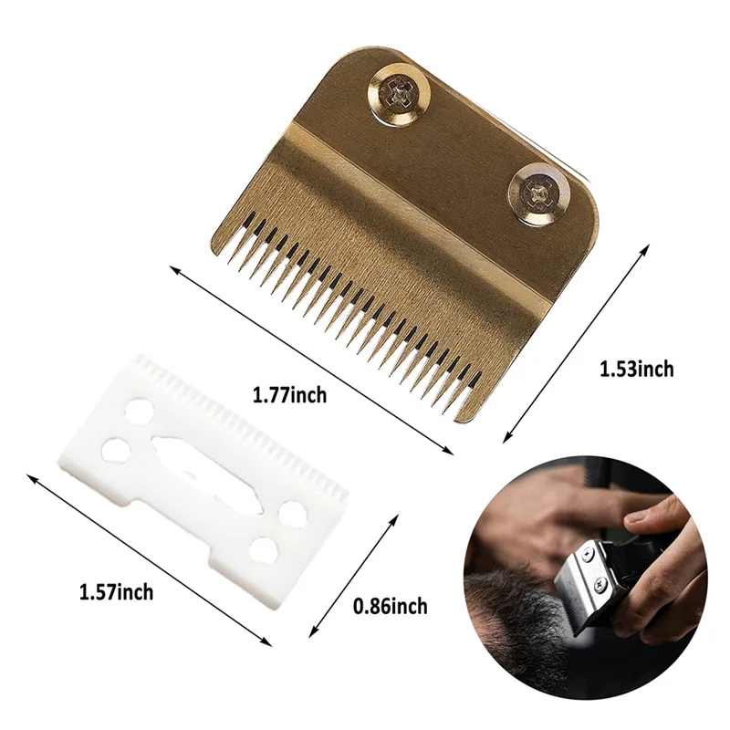 1Sets Professional Hair Clippers Replacement Blades for Wahl Clippers Wahl 5-Star Senior Magic Clip 8148 Hair Clipper