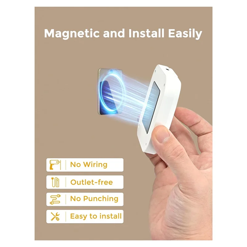 ABVJ-Intelligent Human Infrared Sensing Wardrobe Cabinet Corridor Stairs Kitchen Bedroom Lamp Automatic Charging Night Light