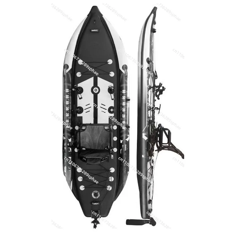 Double Buoy Triple Air Chamber Fishing Inflatable Paddle Board Water Fishing Paddle Board