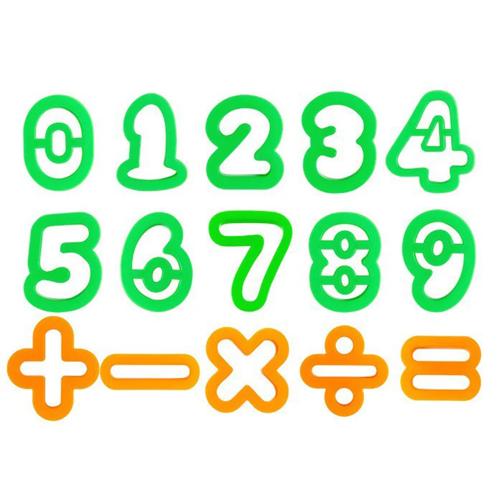 

53pcs Color Mold Set Kit Letter Number Stamp Tools For Kids Diy Dough Craft Creative Learning For Boys Girls Birthday Party