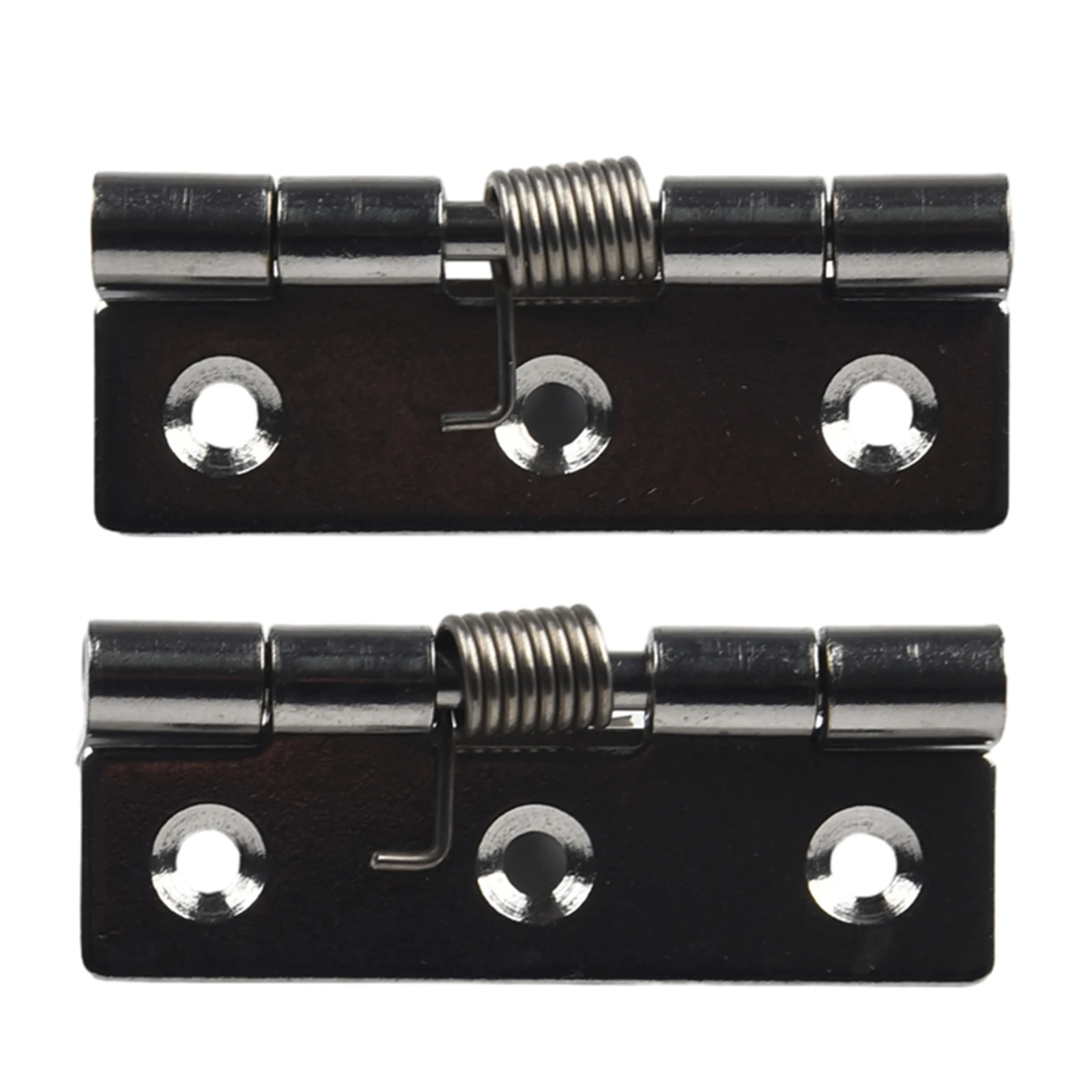 Dobradiças de mola para porta, 2 peças, aço inoxidável 304, dis bue, armários, dobradiça, hardware para casa, dobradiça de mola, 1/1.5/2/2.5 tamanhos