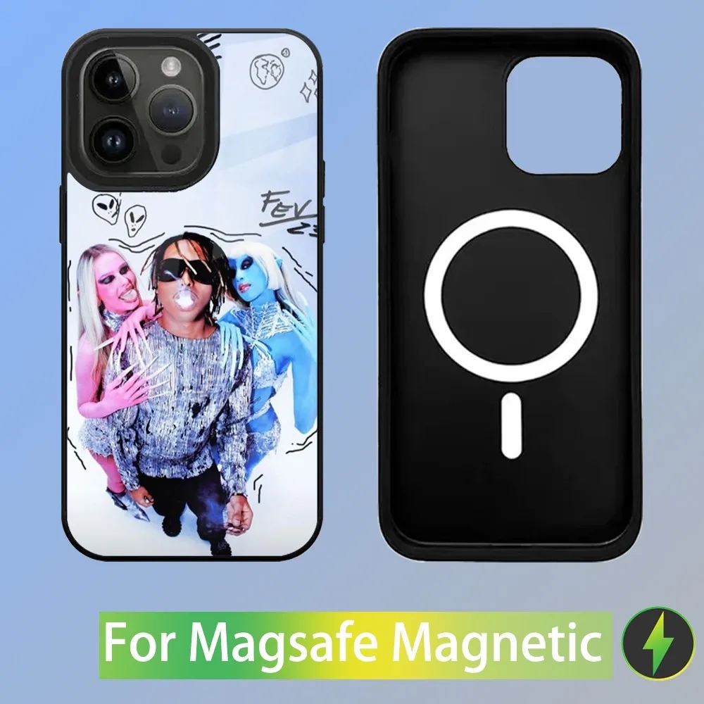 Rapper Matue 333 Album Phone Case For iPhone 16,15,14,13,12,11,Plus,Pro,Max Mini Magsafe Magnetic Wireless Charging