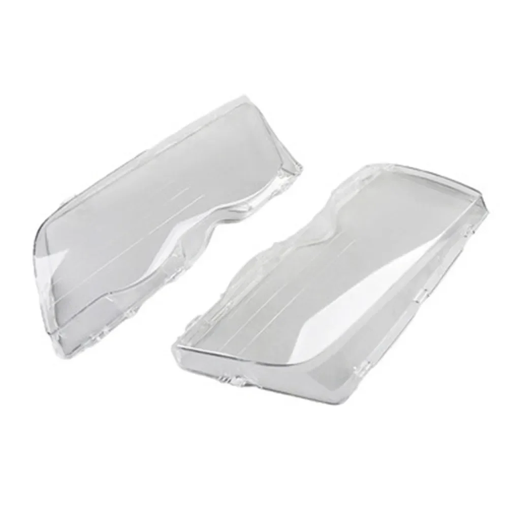 1 Pair Car Headlight Cover Lampshade for BMW E46 3 Series 4 Door 1998-2001 Clear Lens Waterproof Bright Shell Cover