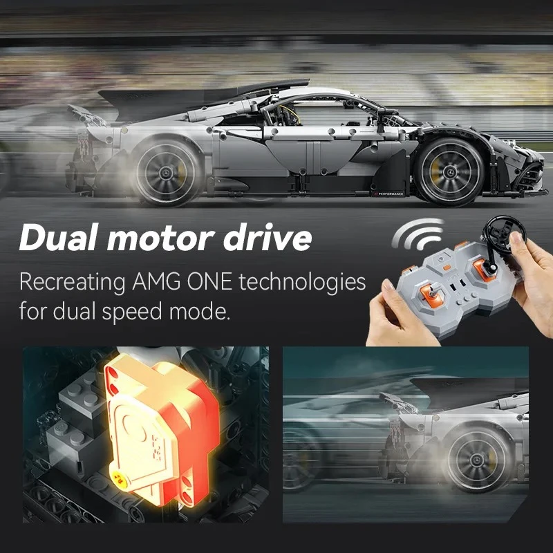 ตัวต่อรถสปอร์ตไฮเปอร์คาร์ Cada MOC-C61503 ของเล่นเสริมพัฒนาการ ตัวต่อรถแข่ง ของขวัญคริสต์มาส