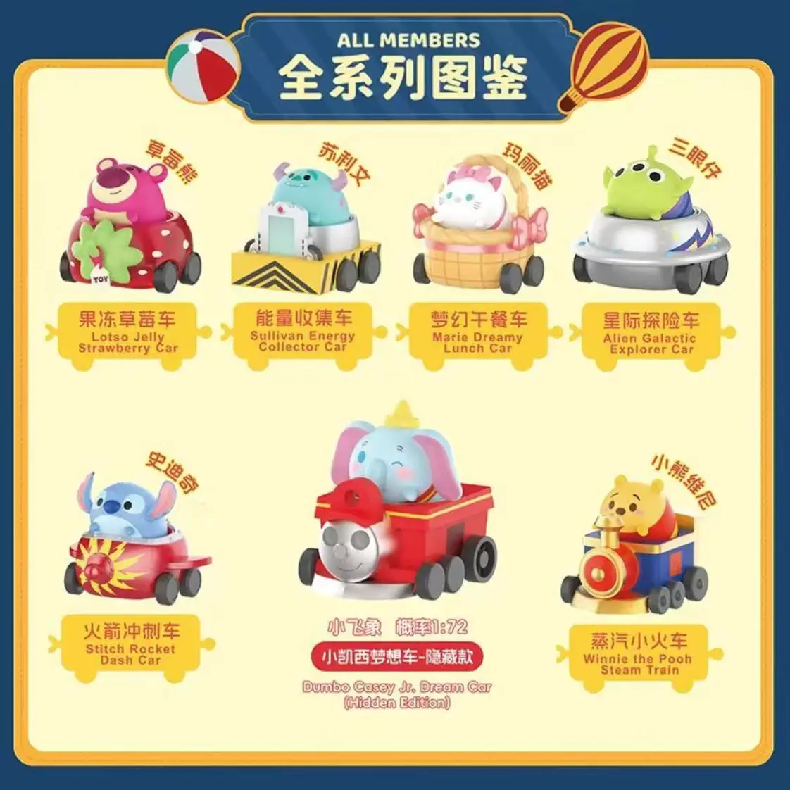 Рисунок 2 - Disney Tsum Tsum Float Parade Series