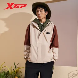 Xtep Jacket For Men And Women 2023 Winter Keep Warm Couple's Coat Fashion Casual Street Style Sports Hooded Top 877427130135