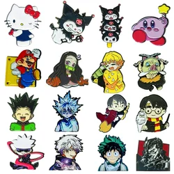 Manga Esmalte Pin para Mochilas, Anime Lapel Pins, Cute Things Broches, Emblemas na mochila, Broche para roupas, Jóias