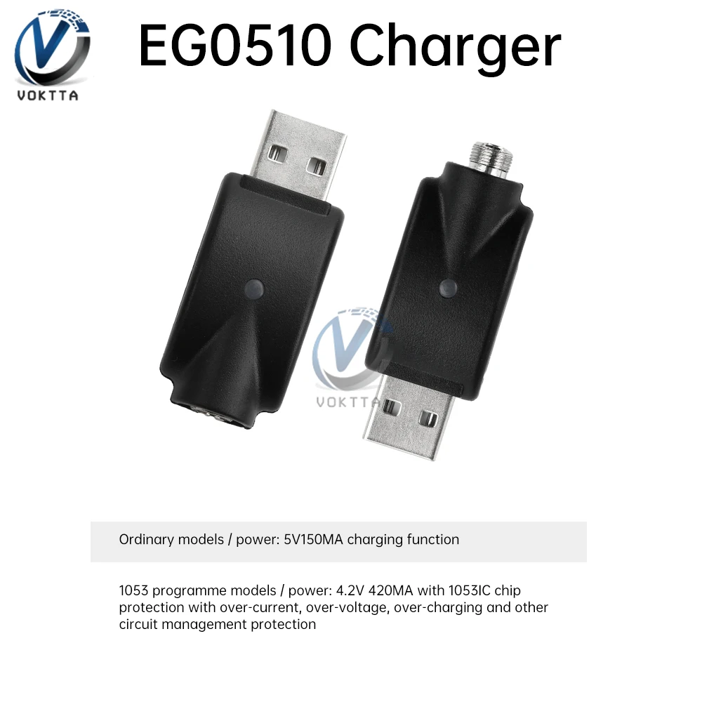 

510 Charger Preheating Battery USB Charging Head LED Indicator Smart Charge Adapter for 510 Electric Soldering Iron