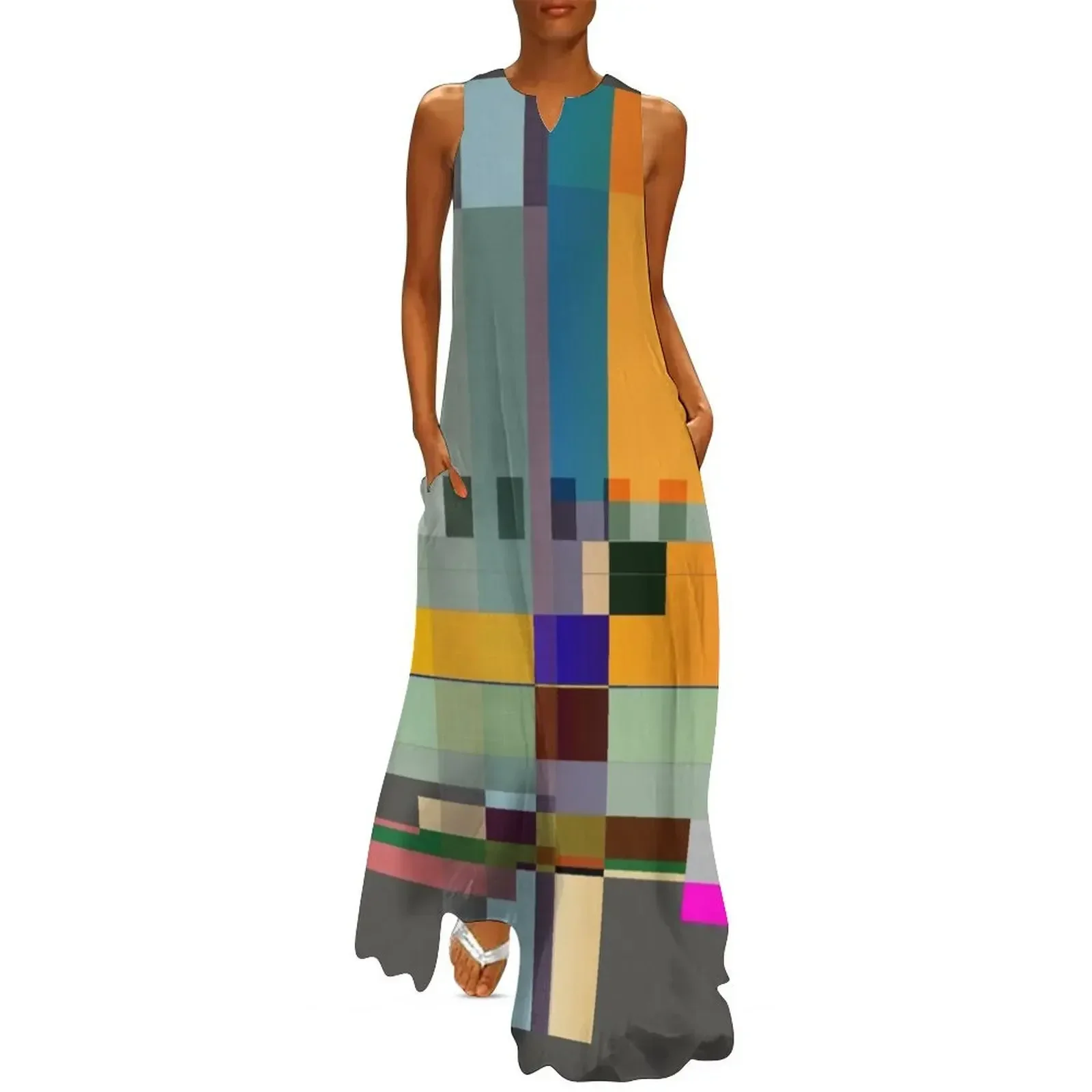 

Mondrian Long Dress ladies dresses for special occasions Womens dresses dress women summer 2025 evening dress ladies