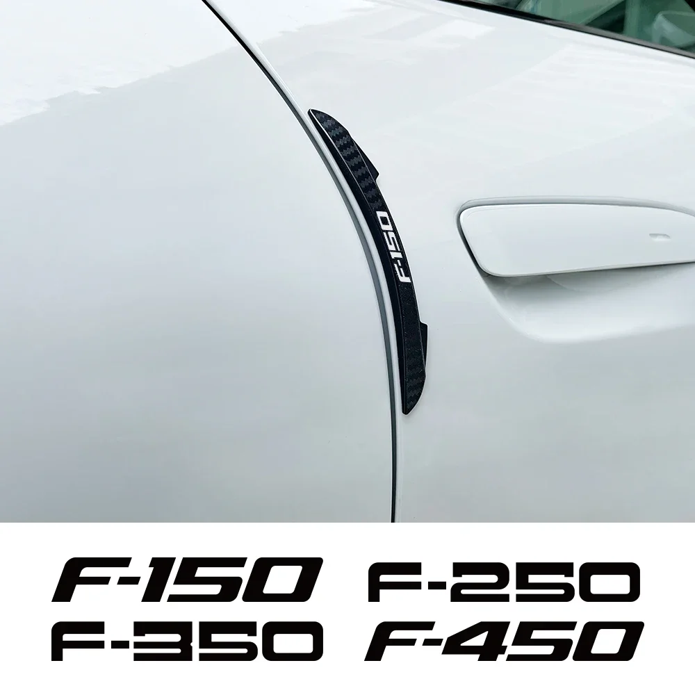 Car Door Edge Anti-collision Protector Bar Stickers Auto Accessories For Ford F350 2003 F150 1994 F250 F450 RC V10 Decals Raptor