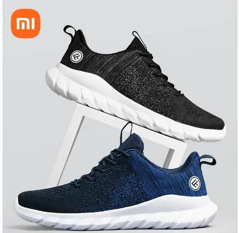 xiaomi mijia FREETIE City Light buty do biegania w stylu casual, letnia, nowe, antypoślizgowe, oddychające siateczkowe męskie buty do biegania