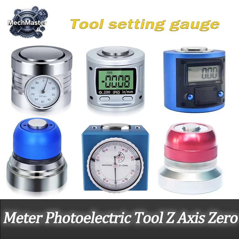 

Осевой установщик Z 50 мм с метром, фотоэлектрический инструмент, режущий обрабатывающий центр, нулевой установщик, точность 0,001 мм, цифровой магнитный датчик