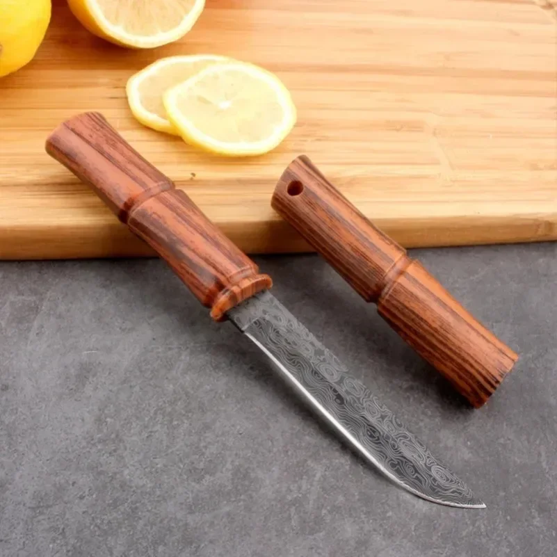 Utility Knife Slice Meat Fruit Steak Knife Plastic Handle Hand Forge Boning Butcher Barbecue Knife Camping Cooking Cleaver Tools view 6