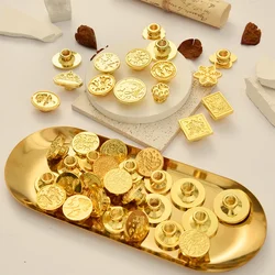 Flower Paw Sealing Wax Stamp Head Wax Seal Stamp For Scrapbooking Photo Album Seal Stamp DIY Craft