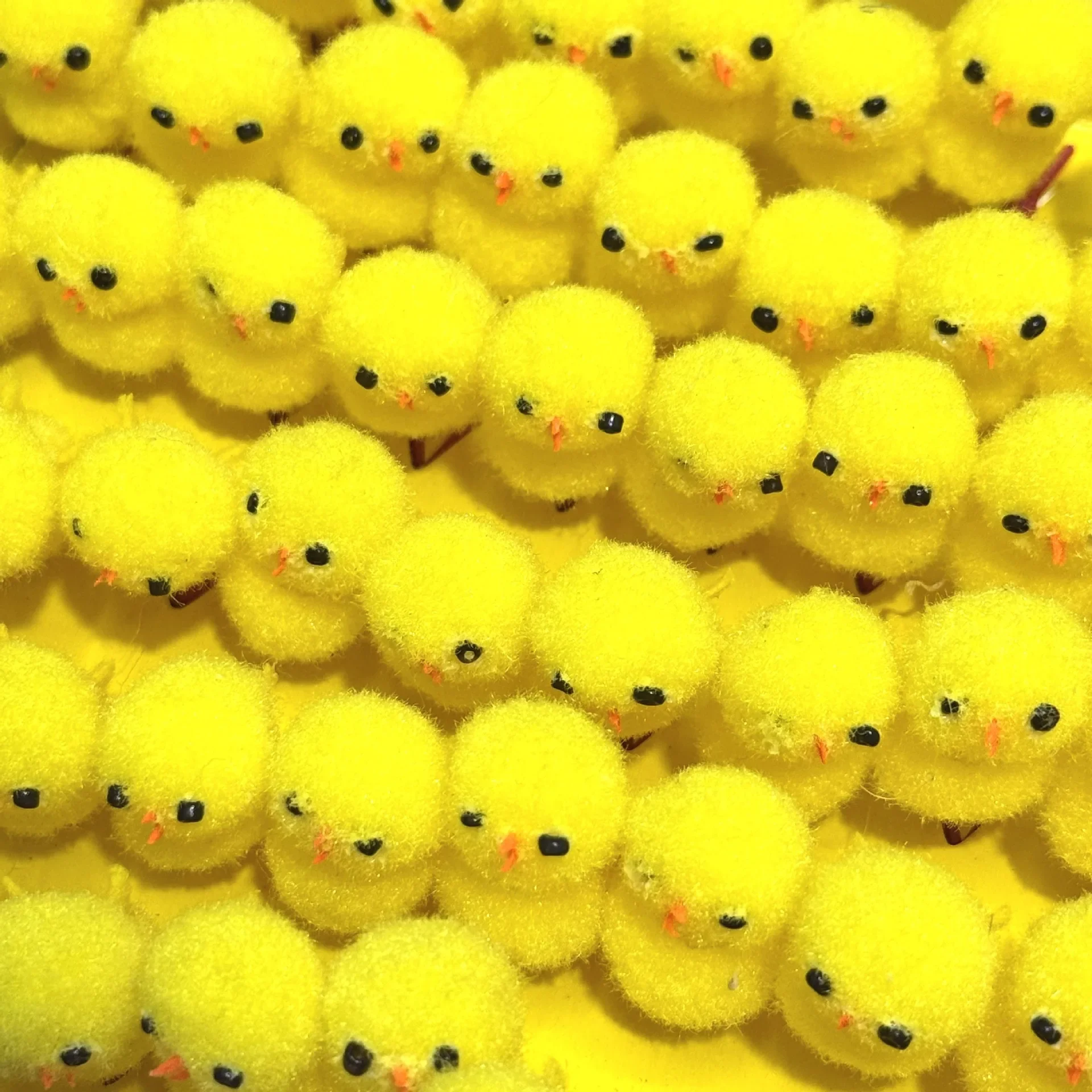 Easter Chick Plush Mini Yellow Chicken Simulation Animal Cute DIY Party Decoration Gift for Kids Children Desktop Ornament - view 3