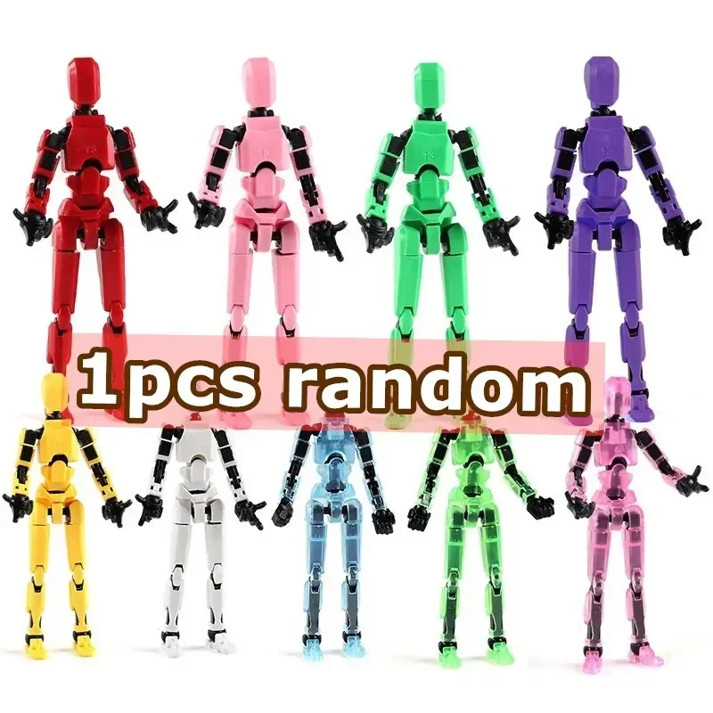 13 Actionfiguren Titan Multi-Jointed Movable Shapeshift Robot T13 Action Mannequin Charakter und Hund Figur Spielzeug Geschenke für Kinder
