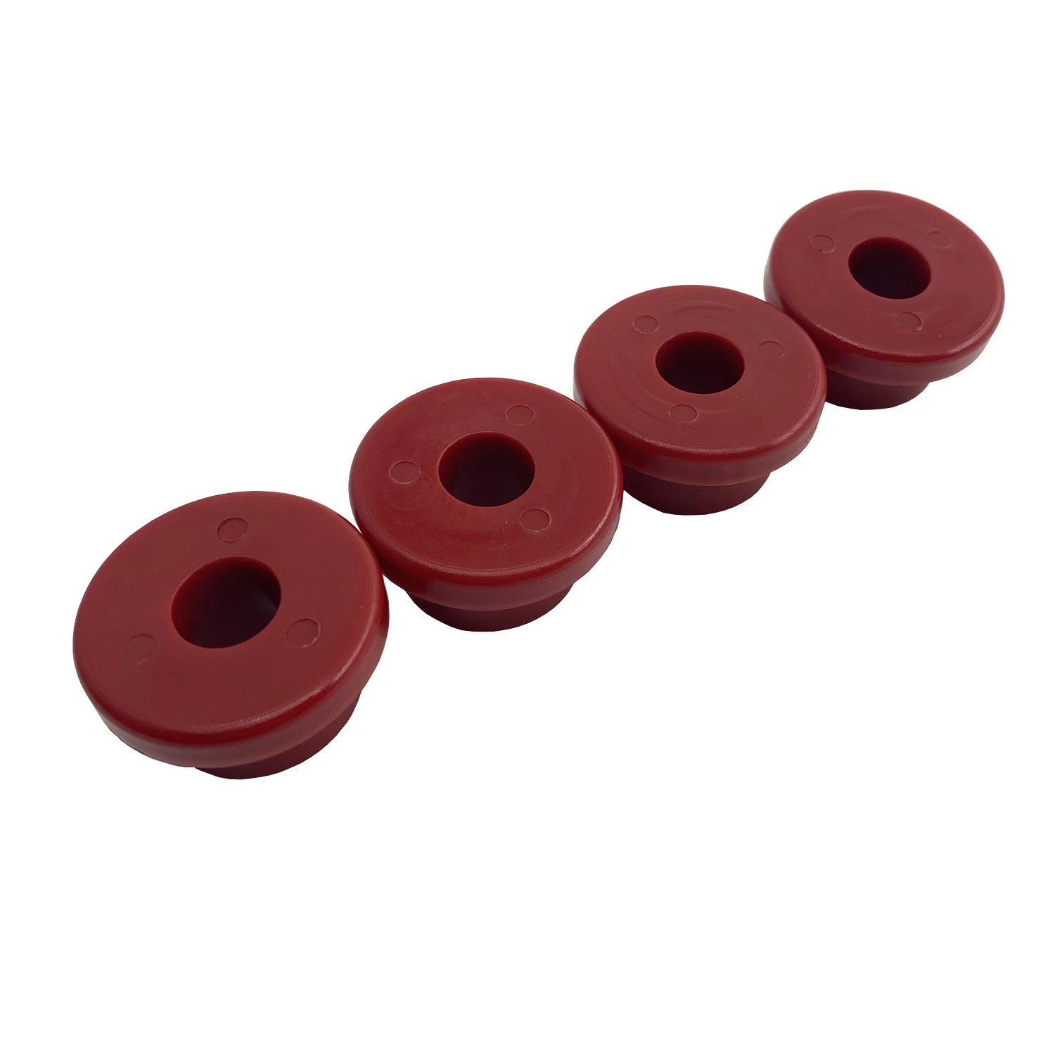 Red Rubber Handlebar Riser Bushings Fit For Harley Sportster FXD Dyna FX Super Glide FXR 1984-2017