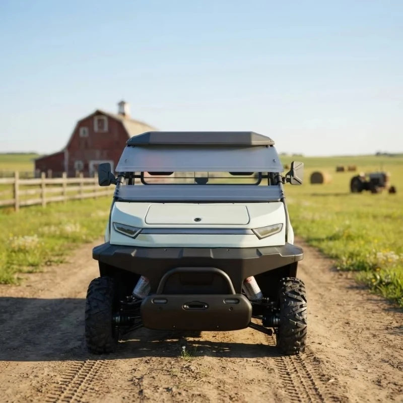 Electric 4WD UTV for Farm Use Automatic Drive 10kw 15.36kwh Utility Vehicle with EPS on Road 72V Electric UTV Certified view 3