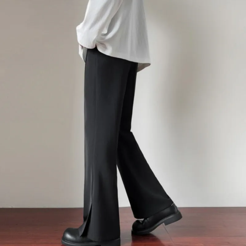 

Brown Black Suit Pants Men Slim Fit Social Mens Dress Pants Korean Business Casual Pants Mens Office Formal Trousers S-3XL