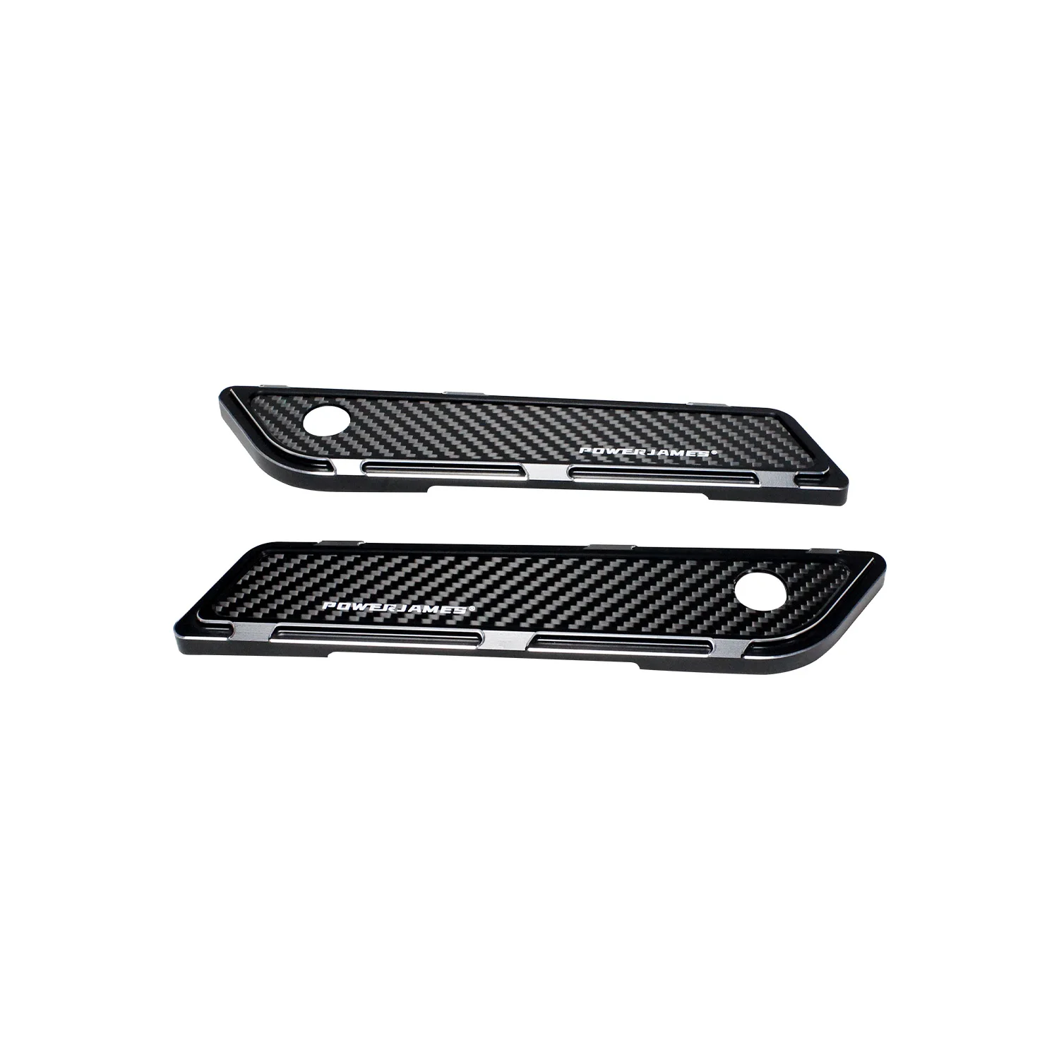 Carbon Fiber Saddlebag Hinge Latch Covers+Handle Kit  For Harley Touring Road Street Glide FLHT 14+