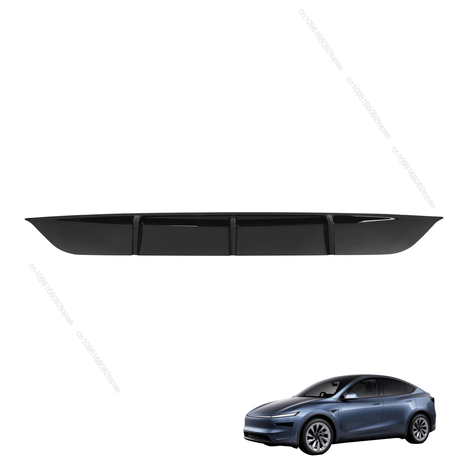 Для Tesla Model Y Juniper 2025, задний бампер, спойлер, защитная пластина для запуска губ, диффузор, крышка из АБС-пластика, комплект кузова, внешние аксессуары