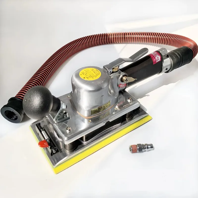 Industrial Pneumatic Sander Rectangle 93x 176mm/112x218mm Dust/Clean Pad
