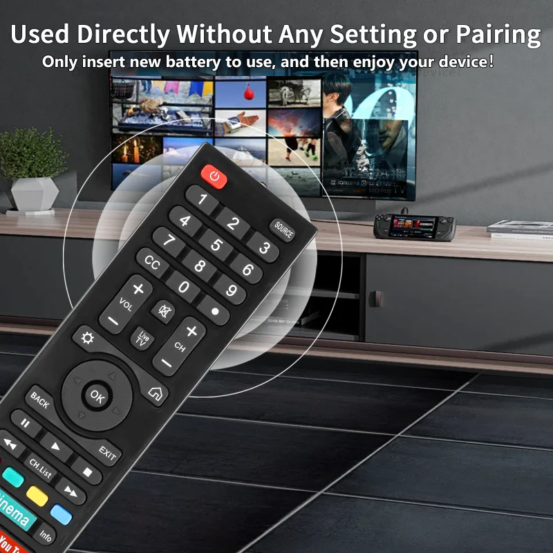 EN2E28S For Sharp Remote Control, For Sharp TV Remote view 2