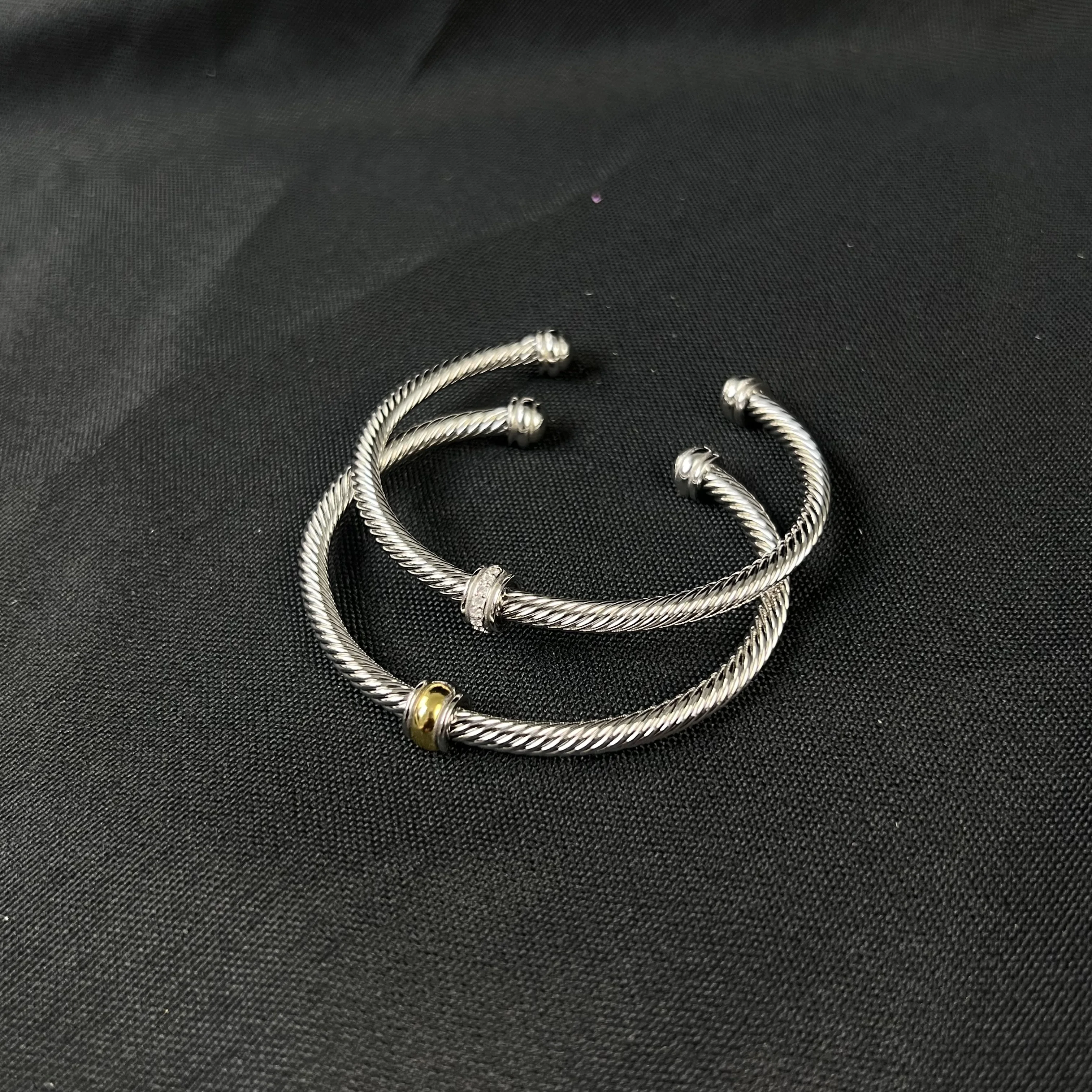 

S925 серебро, новая одинарная бусина диаметром 4 мм с бриллиантовым браслетом, нейтральный модный тренд, классические ретро-индивидуальные роскошные ювелирные изделия