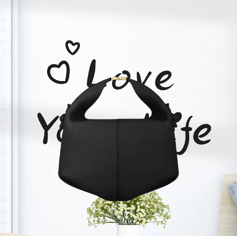 

Dumpling wrap, French niche handbag, genuine leather cowhide wallet, women's diagonal shoulder bag, commuting luxury handbag