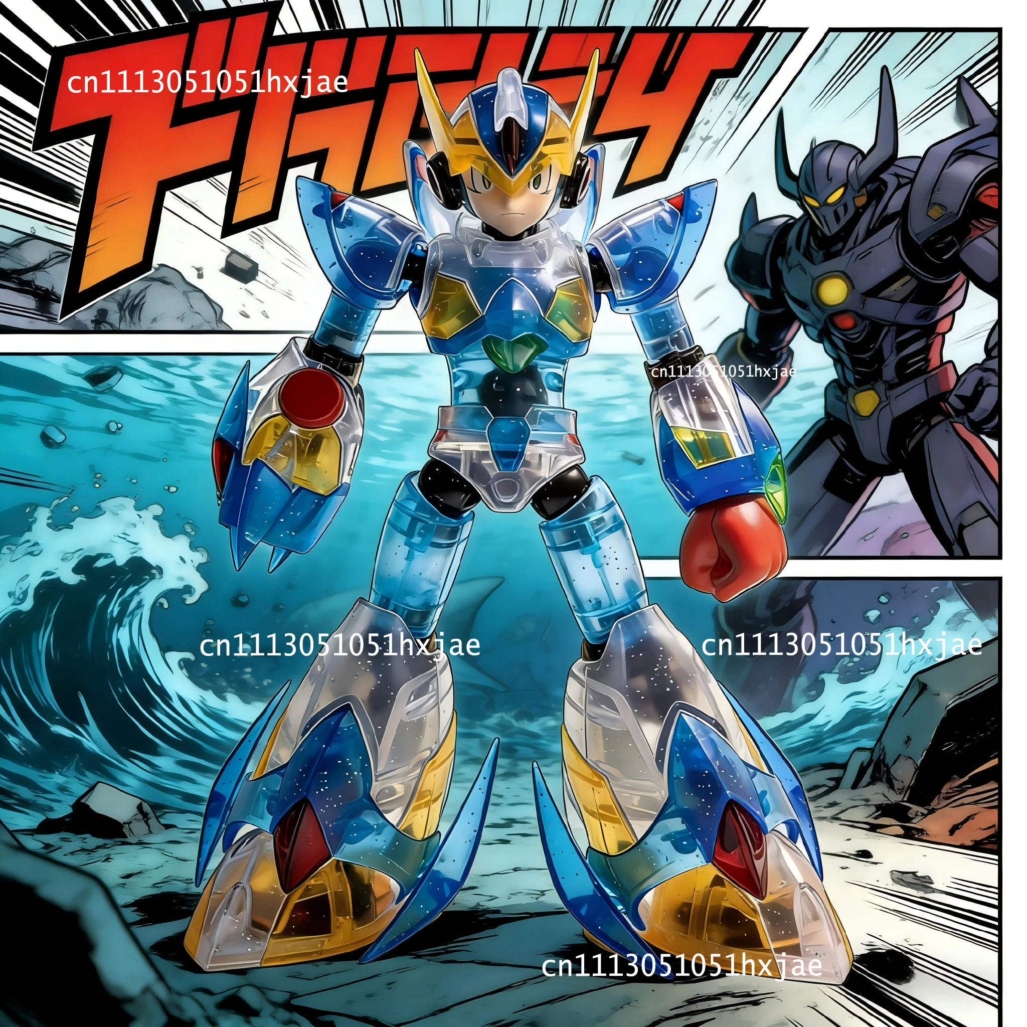 Mega Man X Model Kit - Набор для сборки модели бронетехники Falcon