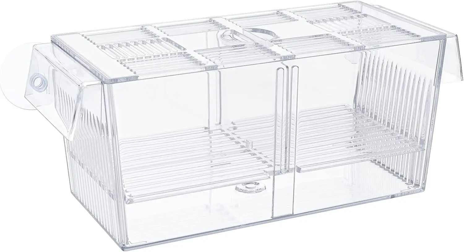 

Акриловый ящик для разведения рыбы — большой инкубатор для инкубации с присосками для Бетты, креветок, щенков и плавания