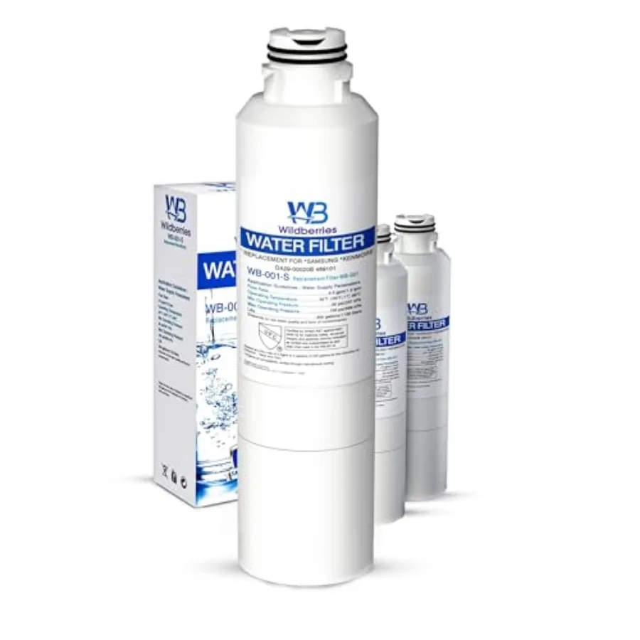 Water Filter DA97-08006A-1 HDX FMS-2 RWF0700A Replacement Water Filter for Samsung Refrigerators RF4287HARS RF28HMEDBSR RF28HFE