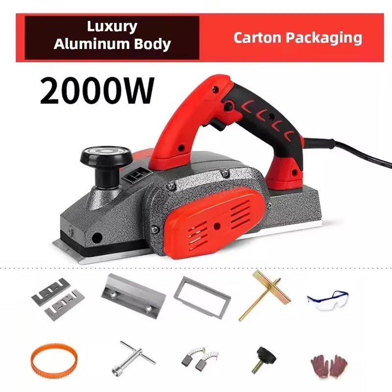 220V Woodworking Electric Planer Multifunctional Planer Small High Power Electric Router Trimmer Wood Milling Engraving Slotting