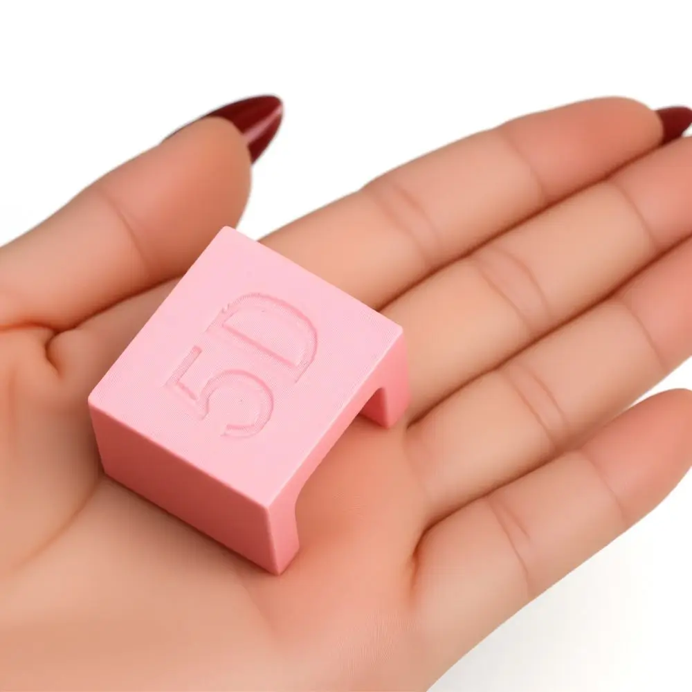 Creativo antiscivolo Separatore per dita per unghie Anti-sporco Separatore per unghie riutilizzabile Portatile 5D Strumento per unghie fai da te Pittura gel per salone di bellezza