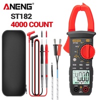 ANENG ST182 Digital Clamp Meter AC Current Multimeter DC/AC Voltage Ammeter Voltages Tester Amp Hz Capacitance NCV Ohm Test