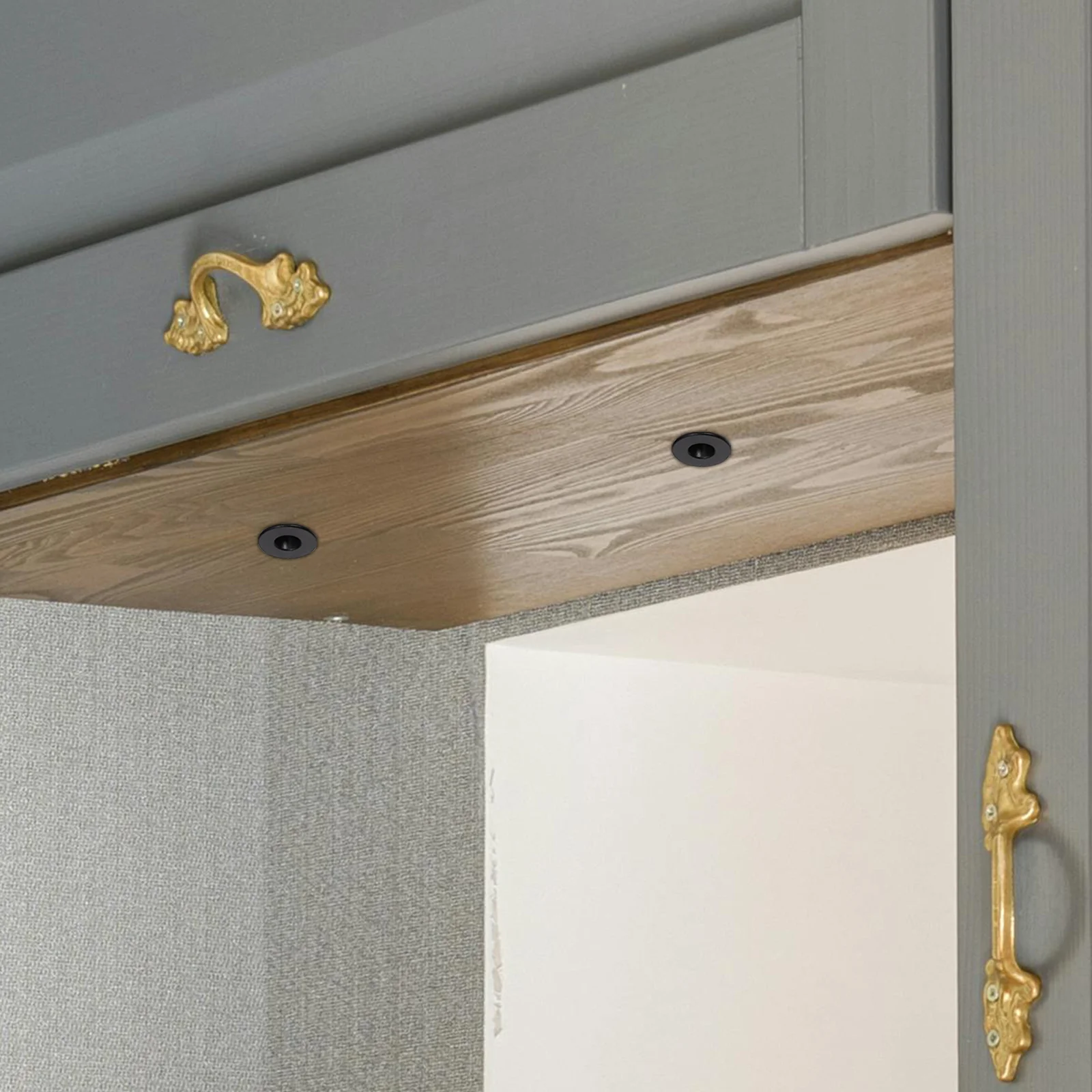 

2pcs Mini Led Spotlights 1W Dc12V Recessed Ceiling Lights For Cabinet Display Shelf Bathroom Bedroom Rv Boat Lighting Decor