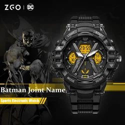 Original Batman Watches Sports Waterproof Smart Mechanical Watch DC Hero Superman Electronic Watch Student Boy Man Birthday Gift