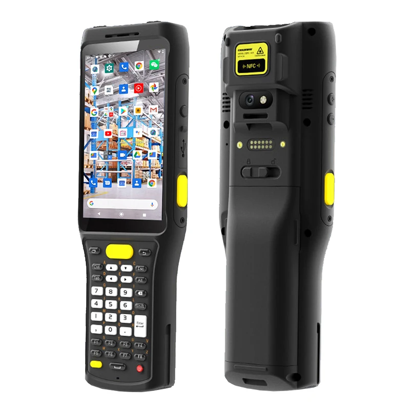 Android Handheld Rugged PDA RFID Tag Reader 2D Barcode Scanner Logistics Manager WiFi Bluetooth GPS 4G