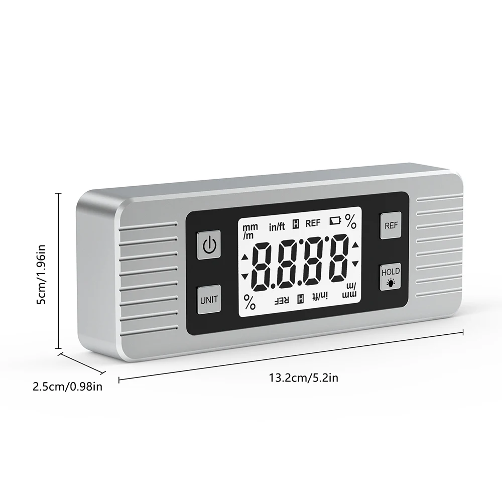 Digital Angle Gauge Magnetic Protractor Inclinometer Level Angle Finder Angle Cube Level Tool