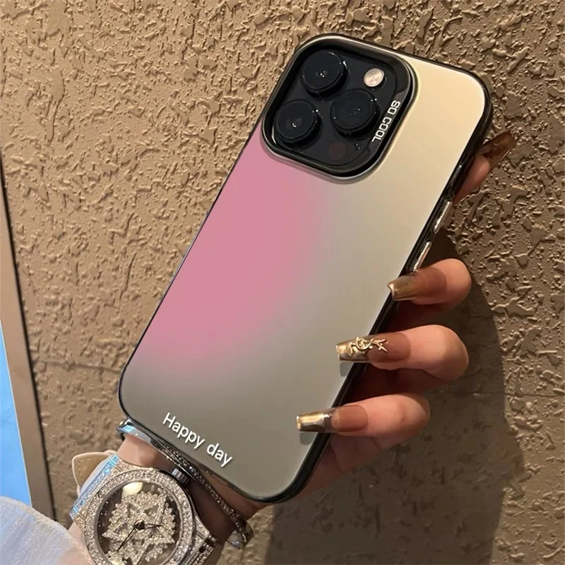 Роскошный полурозовый чехол для телефона в стиле пэчворк для iPhone 15 14 13 12 11 Pro Max X XR XS Max, модный противоударный чехол-накладка
