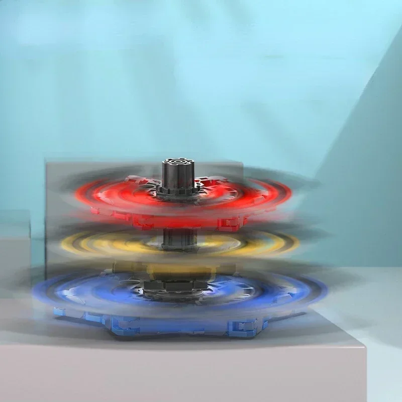 1pcs Finger Toy Luminous Deformation Fidget Spinner Rotate Stress Relief Birthday Party Event Favors Children School Supplies