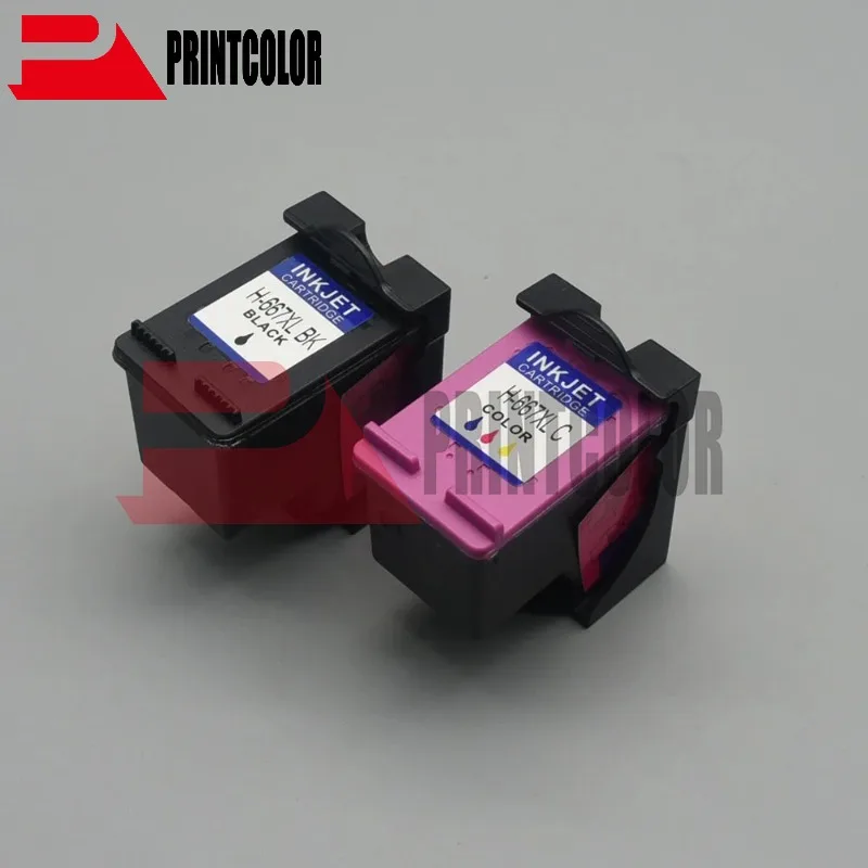 InkGarden 667XL Ink Cartridges compatible for HP 667 HP667 XL Replacement Compatible Deskjet 1275 2374 2375 2376 2775 2776 6475