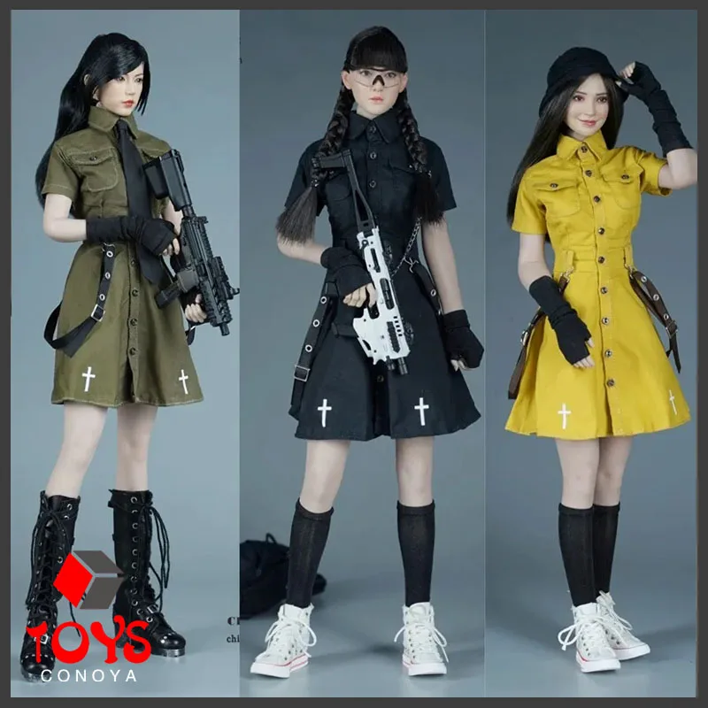 

Игрушки Чили CL004 1/6 энергичная Молодежная рабочая одежда для девушек комплект одежды подходит для 12-дюймовой экшн-фигурки солдата