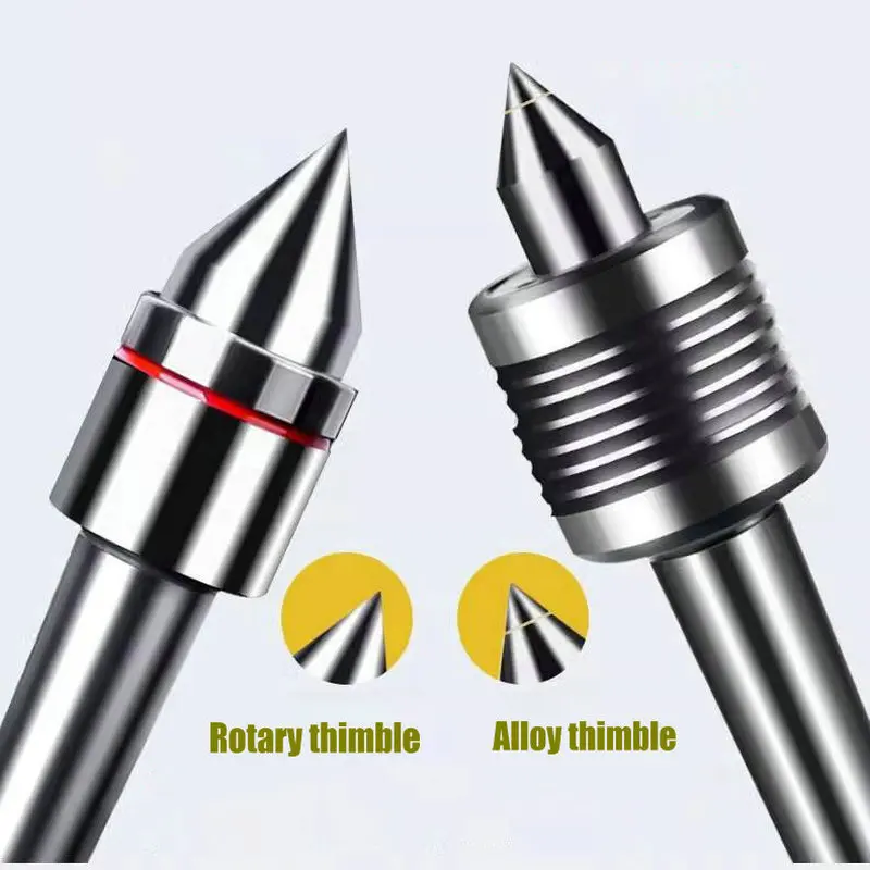 

Tip Turning Center Tool CNC Rotation Thimble MT2 MT3 MT4 MT5 MT6 Lathe Morse Taper Cone Double Top External Live Rotary Centre