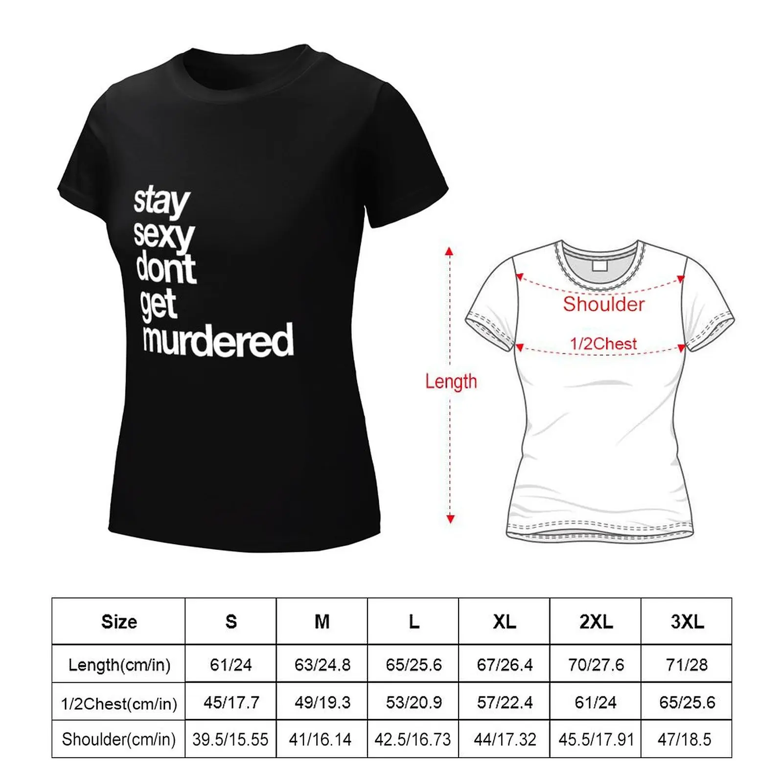 SSDGM Basic - White Text T-Shirt summer tops korean fashion workout shirts for Women