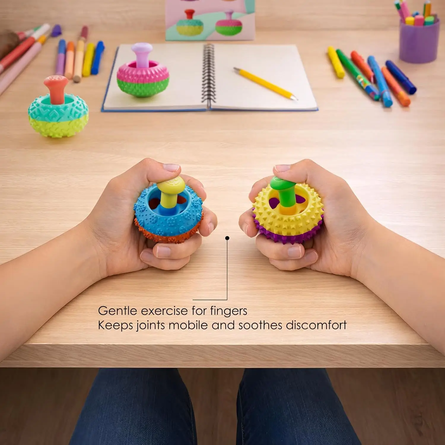 Silicone Game Controller Thumb Stick Fidget Toy Joystick Decompression Toy for Stress Relief