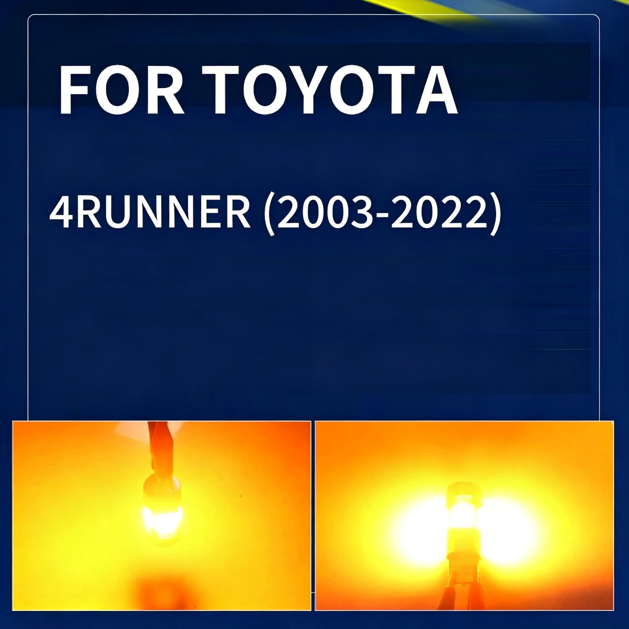For Toyota 4Runner LED Turn Signal Light Bulb Blinker Direction Indicator 2003 2004 2006 2007 2008 2011 2013 2015 2018 2022 2022