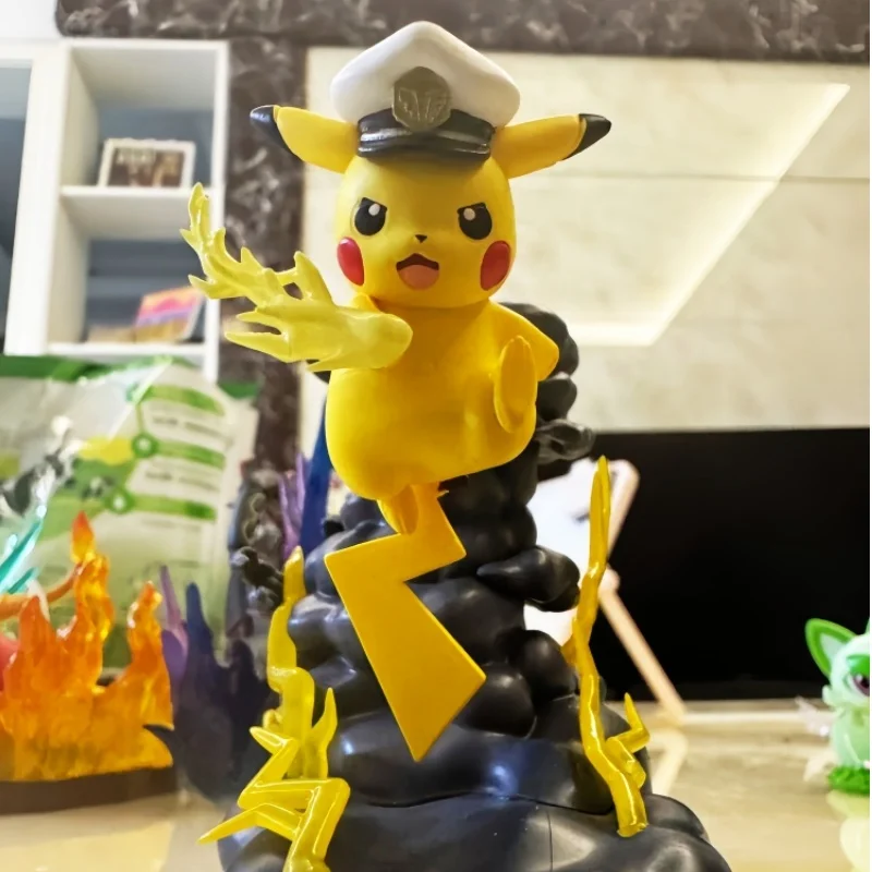 

Origina Re-Ment Blind Boxpokemon Desq Desktop Battle Nyahoja Hogator Lizardon Soublades Captain Pikachu Rayquaza Model Toys Gift