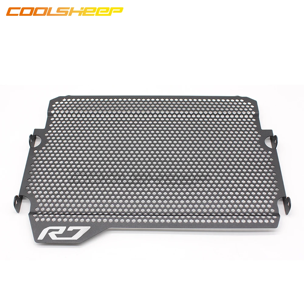 غطاء حماية مصبغة المبرد الأسود ، حماية خزان الوقود ، اكسسوارات الدراجات النارية ، ياماها MT07 FZ07 R7 2018 2019 2020 2021 2022 #3